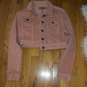 Crop Corduroy Jacket